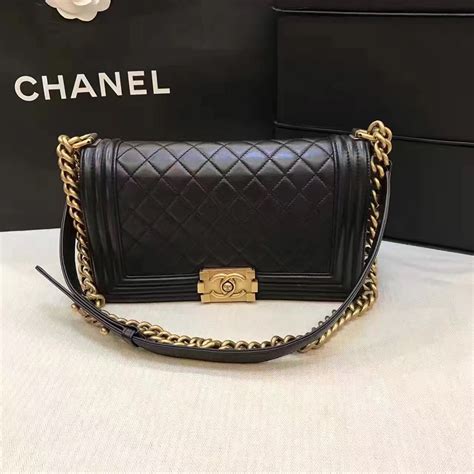 chanel boy flap handbags|Chanel black boyfriend bag.